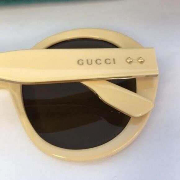 💯 Oginal New GUCCIGG1081S Round-Frame Acetate Sunglasses - Picture 3 of 12